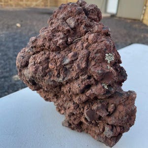 One Large Red Lava Rock – Perfect for Aquariums ,Terrariums, Succulents