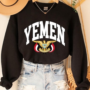 Yemen Sweatshirt, Yemen souvenir tee, Yemen travel, Yemen Vacation shirt, Yemen tshirt, Yemen Tee shirt, Yemen trikot, Yemen Jersey fan