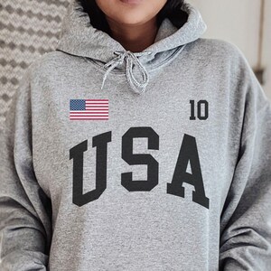 USA Hoodie,USA football, usa basketball, Basketball world cup, Personalized number, usa gift, World cup shirt, usa Shirt, usa football fans