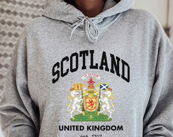Scotland Hoodie,  Scotland Tee, Scotland Soft and Comfortable T-shirt, Scotland home, Scotland fans, Edinburgh Shirt,Scotland gift, Scotland