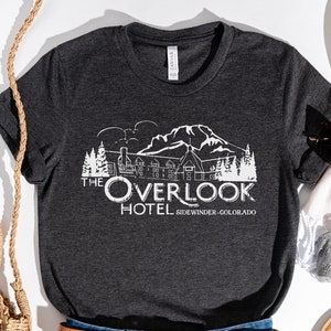 The Overlook Hotel, The Shining Inspired Horror Tee, The Shining Tshirt, Stephen King fan, By Stephen King Shirt, Halloween Shirt