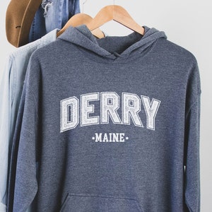 Stephen King Hoodie, Derry shirt,, Maine Sweatshirt,The Loser&#39;s Club Sweatshirt,Stephen King Sweatshirt,Halloween Sweater,Stephen King Shirt