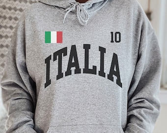 Italia Hoodie, Italia football, Italia basketball, Basketball world cup, Personalized number, Italia gift, World cup shirt