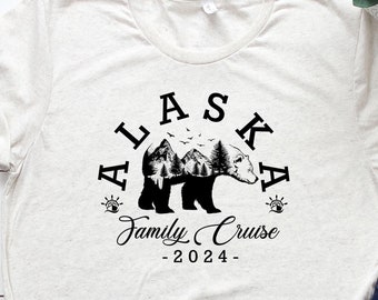 Alaska Tee, Alaska T Shirt, Alaska family trip, Alaska matching shirt, Family travel shirt, Matching outfit, Travel Alaska Shirt