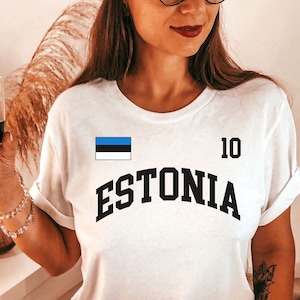 Estonia jersey, Estonia football, Personalized number, Estonia gift, World cup shirt, Estonia Shirt, Estonia football fans,Estonia Shirt
