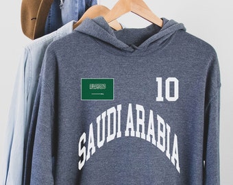 Saudi-Arabien Hoodie, Saudi-Arabien T-Shirt, Saudi-Arabien Jersey, Saudi-Arabien T-Shirt, Saudi-Arabien Geschenke, Saudi-Arabien Hemd