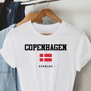 Copenhagen Shirt, Copenhagen T-shirt, City Shirt, Copenhagen Gift, Denmark Shirt, Denmark T-shirt, Capital Of Denmark Shirt, Denmark Gift