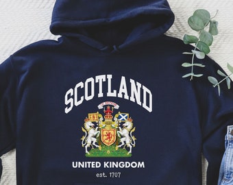 Scotland Hoodie,  Scotland Tee, Scotland Soft and Comfortable T-shirt, Scotland home, Scotland fans, Edinburgh Shirt,Scotland gift, Scotland
