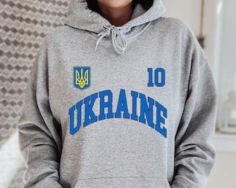 Sudadera con capucha de Ucrania, camiseta de Ucrania, regalos de Ucrania, camiseta de Ucrania, regalo para los fanáticos de Ucrania, Copa del Mundo de Ucrania, camiseta de la Copa del Mundo