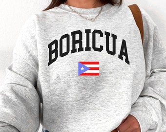 Sudadera boricua, camiseta boricua, regalo boricua, camisa puertorriqueña, camisas latinas, camisa chula, camisa española, feminista latina
