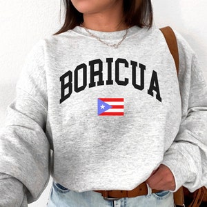 Sudadera boricua, camiseta boricua, regalo boricua, camiseta de Puerto Rico, camisetas latinas, camiseta chula, camiseta española, feminista latina