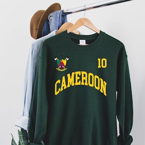 Cameroon Sweatshirt, Cameroon Jersey, Cameroon tshirt, Cameroon gifts, Cameroon shirt, Cameroon fans gift, Cameroon game,Cameroon world cup