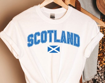Scotland Shirt, Scotland is Calling & I Must Go Shirt, Scottish Shirt, Glasgow Shirt, Edinburgh Shirt, vacation shirt, Scottish Roots