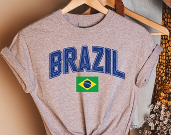 ブラジルのシャツ、ブラジルの贈り物、ブラジルの国章、ブラジルの国民的贈り物、ブラジルの衣装、ブラジルのサッカーチーム、ブラジルワールドカップのTシャツ