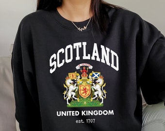 Scotland Sweatshirt, Scotland Tee, Scotland Soft and Comfortable T-shirt, Scotland home, Scotland fans, Edinburgh Shirt,Scotland gift