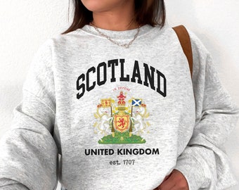 Scotland Sweatshirt, Scotland Tee, Scotland Soft and Comfortable T-shirt, Scotland home, Scotland fans, Edinburgh Shirt,Scotland gift
