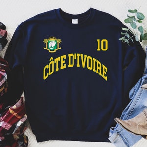 Elfenbeinküste Sweatshirt, Elfenbeinküste Jersey, Elfenbeinküste T-Shirt, Elfenbeinküste Geschenke, Elfenbeinküste Shirt, Elfenbeinküste Fans Geschenk