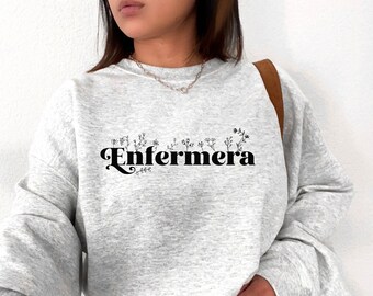 Sudadera Enfermera, Camiseta Enfermera Latina, Regalo de Graduación Enfermera, Camisetas para la Escuela de Enfermería, Regalos para Enfermeras Hispanas, Camiseta Educated Latina
