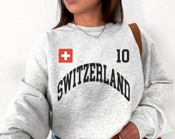 Switzerland Crewneck, Switzerland Tee,Switzerland Jersey,Switzerland tshirt, Switzerland gifts, Switzerland shirt, European Cup