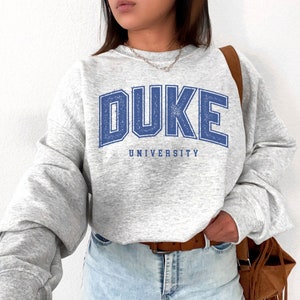 Duke University, Duke Sweatshirt, Duke Tshirt, Duke Vintage University, Duke University Shirt, Duke Gift, Duke Vintage Tee, Duke College