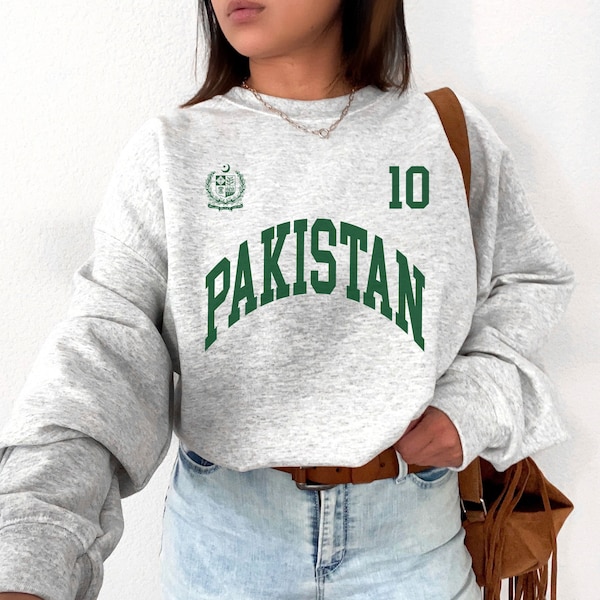 Pakistan Crewneck, Pakistan Jersey, Pakistan tshirt, Pakistan gifts, Pakistan shirt, Pakistan t shirt, Pakistan fans gift