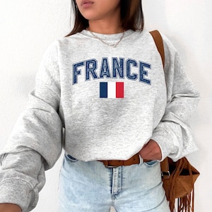 Frankreich Sweatshirt, Frankreich Shirt, Frankreich Reise, Frankreich T-Shirt, Frankreich Flagge, Frankreich Tshirt, Französisches Hemd, Paris Geschenk, Frankreich Reise