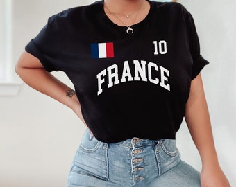 フランスのジャージ、フランスのサッカー、フランスのバスケットボール、バスケットボールワールドカップ、パーソナライズされた番号、フランスのギフト、ワールドカップシャツ、フランスのシャツ
