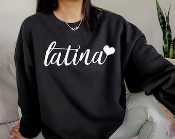 Latina sweater, Spaans shirt, latina feministisch shirt, Latina power, Latina shirt, Spaanse shirts latina cadeau, feministische latina