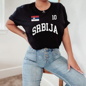 Srbija jersey, Serbia football,Serbia basketball, Basketball world cup, Personalized number, Serbia gift, World cup shir