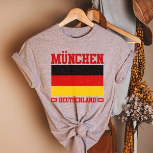 Munich T-shirt, Germany T Shirt, Munich Cityscape Shirt, Munich Souvenir, German Gift, Gift from Munich, Germany Souvenir, Germany Tee
