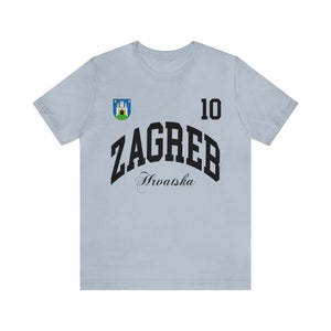 Zagreb Hrvatska, Zagreb tshirt, Croatia shirt, Croatia capital, Croatia 2024 Tee, Croatia Soccer Jersey, Croatia navijaci, world cup jersey image 3