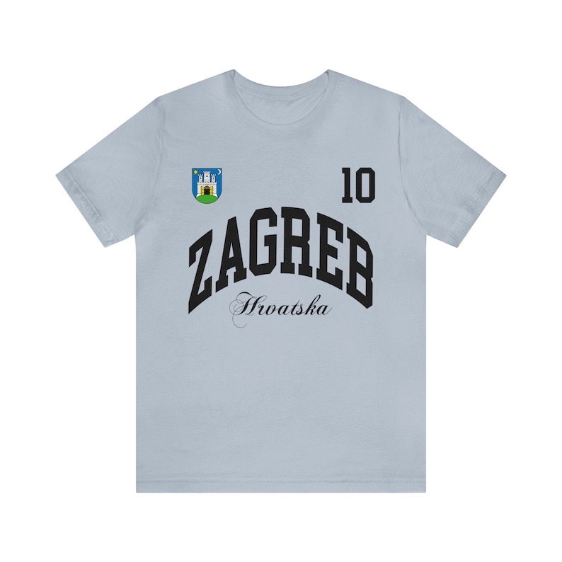 Zagreb Hrvatska, Zagreb tshirt, Croatia shirt, Croatia capital, Croatia 2024 Tee, Croatia Soccer Jersey, Croatia navijaci, world cup jersey image 3