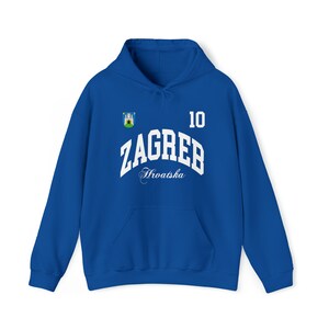 Zagreb Hoodie, Zagreb Hrvatska, Zagreb tshirt, Croatia shirt, Croatia capital, Croatia 2024 Tee,Croatia Soccer Jersey Shirt,Croatia navijaci image 6