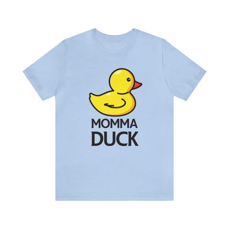 Duck mom tshirt, Momma Duck, Duck Mom Shirt, Duck Shirt, Duck Mom T-shirt, Gift for Duck Lover,Girls Duck Shirt,Duck Gifts for Her,Wife Mom image 3