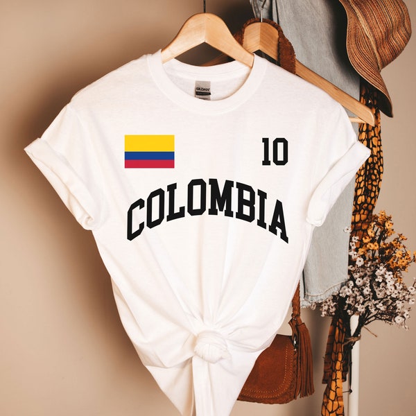 Maillot de la Colombie, Football de la Colombie, Basketball de la Colombie, Coupe du monde de basketball, Numéro personnalisé, Cadeau de la Colombie, Maillot de la coupe du monde