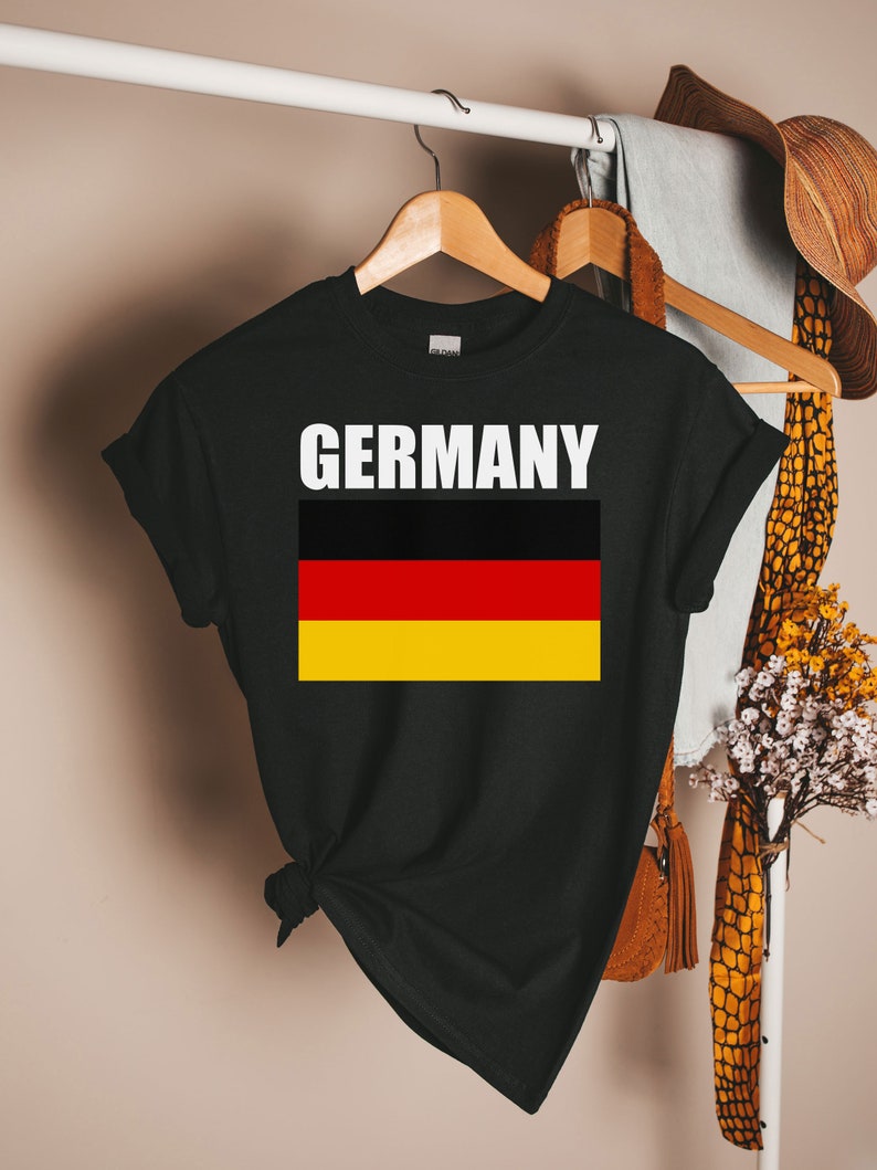 Tyskland T-shirt, Tyskland-present, tysk fotboll, tysk örnvapen, Deutschland T-shirt, Tyskland Deutschland, tysk stolthet, tysk gåva, tysk bild 1