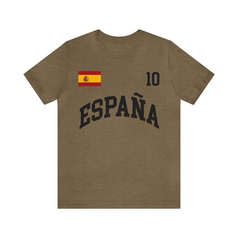 Espana jersey, Spain football, Spain basketball, Basketball world cup, Personalized number, Spain gift, World cup shirt, Spain Shirt image 5