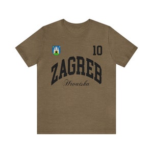 Zagreb Hrvatska, Zagreb tshirt, Croatia shirt, Croatia capital, Croatia 2024 Tee, Croatia Soccer Jersey, Croatia navijaci, world cup jersey image 7