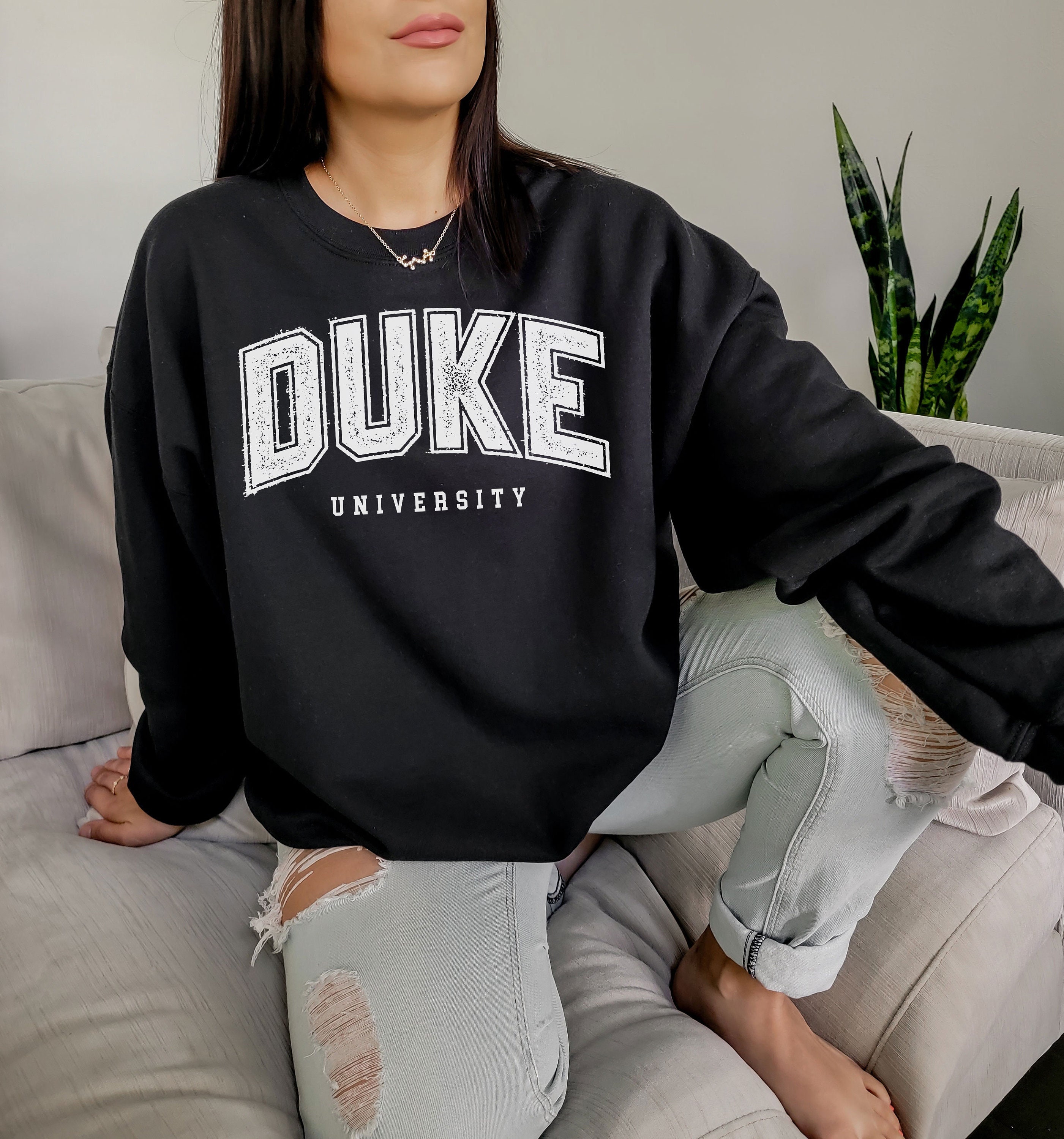 Duke Sweatshirt Duke University Duke Shirt Duke Vintage Etsy Israel