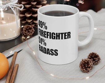 Firefighter Gifts, Fireman Gifts, Christmas Gift for Firefighter, Gift for Fireman, Firefighter Gift Idea, Firefighter Birthday Coffee Mugs