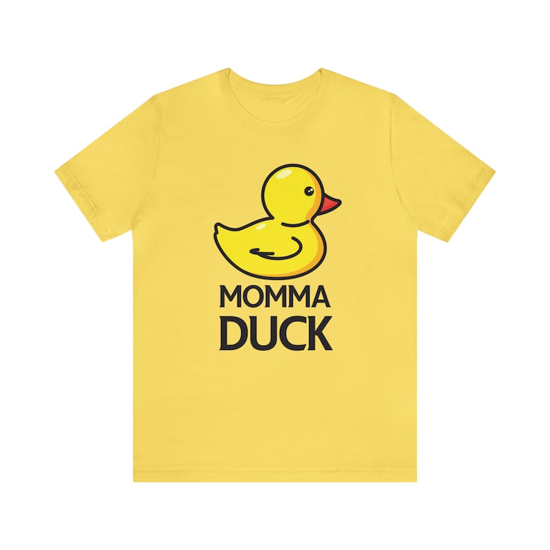 Duck mom tshirt, Momma Duck, Duck Mom Shirt, Duck Shirt, Duck Mom T-shirt, Gift for Duck Lover,Girls Duck Shirt,Duck Gifts for Her,Wife Mom image 5