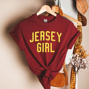 Jersey Girl Tee, Jersey Girl T-shirt, New Jersey, Home State, New Jersey Home State, NJ State Shirt, New Jersey Home, Jersey, Jersey Girl