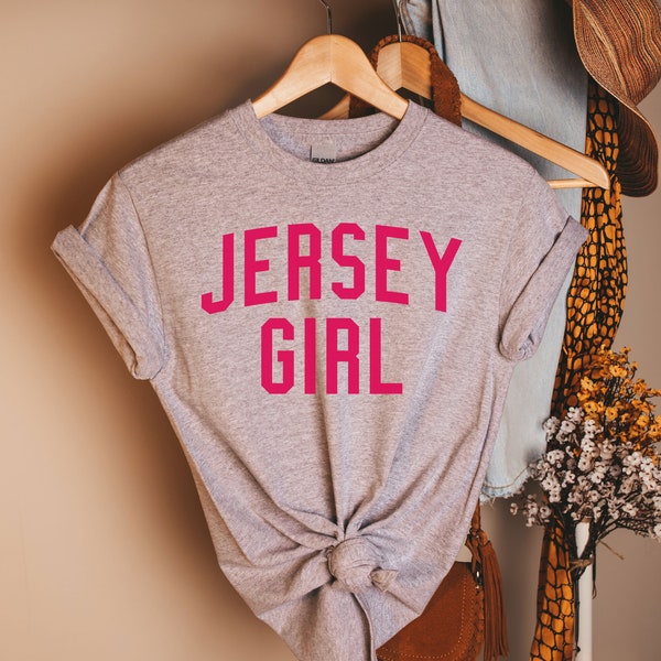 Jersey Girl Tshirt Etsy