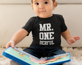 First birthday shirt, mr onederful shirt, mr onederful outfit, first birthday shirt boy, 1st birthday shirt, 1st birthday boy, tshirt, baby