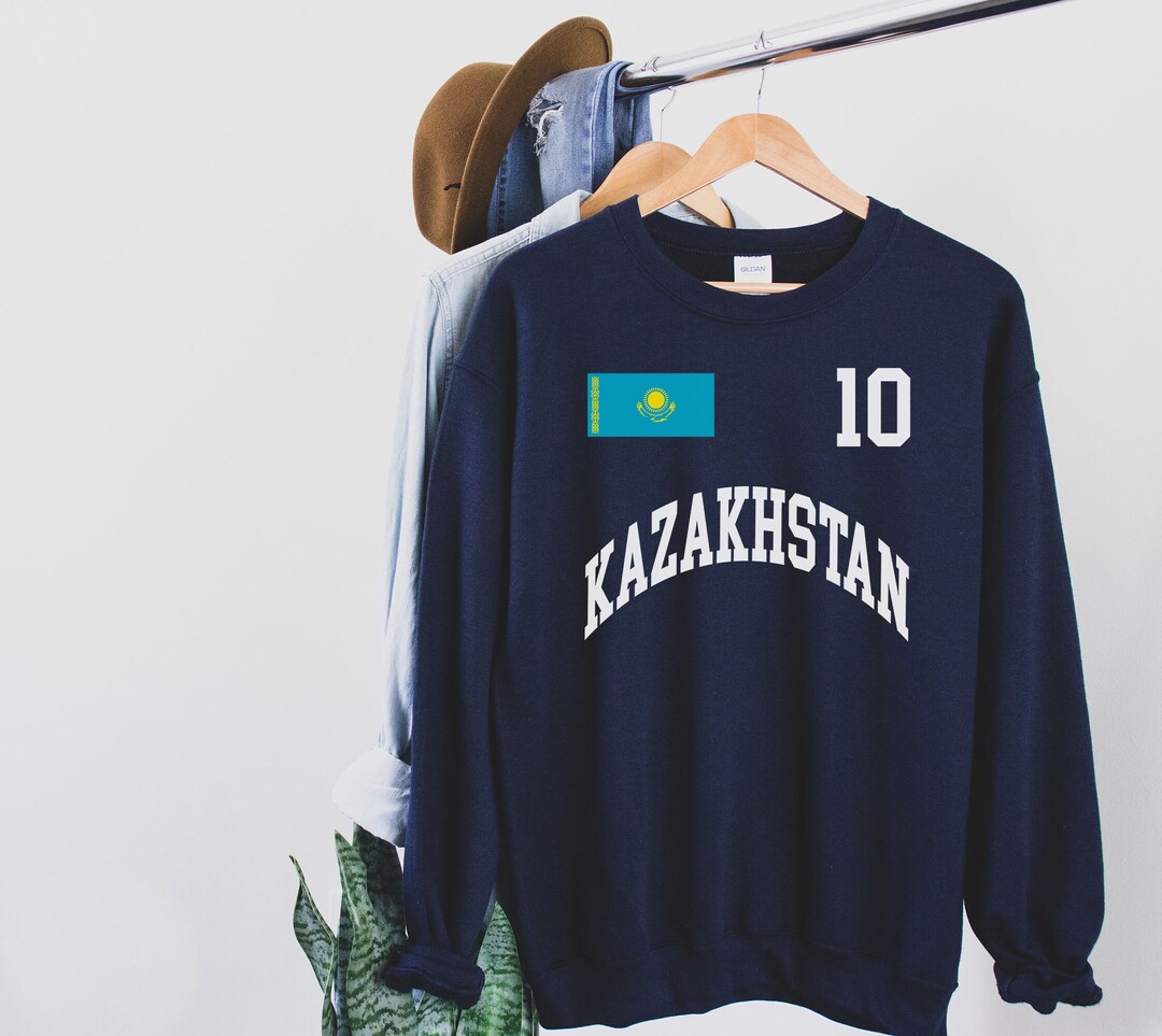 T-shirt Kazakhstan Almaty Astana - Fruit Of The Loom, Neuf Sans Emballage