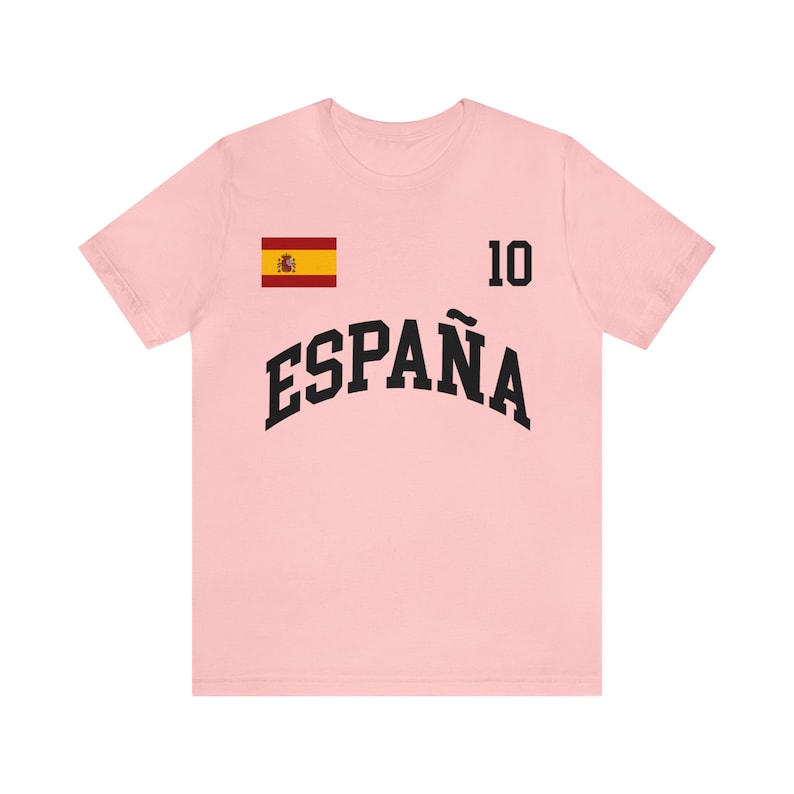 Espana jersey, Spain football, Spain basketball, Basketball world cup, Personalized number, Spain gift, World cup shirt, Spain Shirt image 4