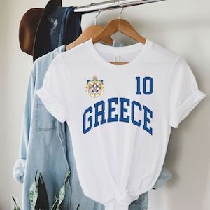 Greece Tee, Greece Jersey, Greece tshirt, Greece gifts, Greece shirt, Greece fans gift, world cup jersey, world cup fans, football jersey