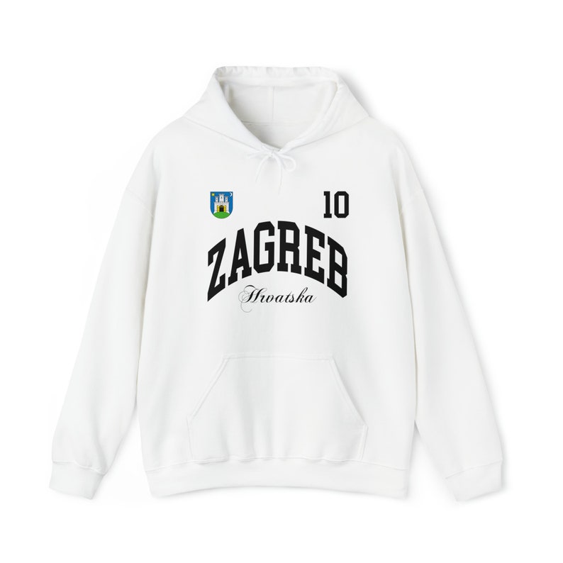 Zagreb Hoodie, Zagreb Hrvatska, Zagreb tshirt, Croatia shirt, Croatia capital, Croatia 2024 Tee,Croatia Soccer Jersey Shirt,Croatia navijaci image 2