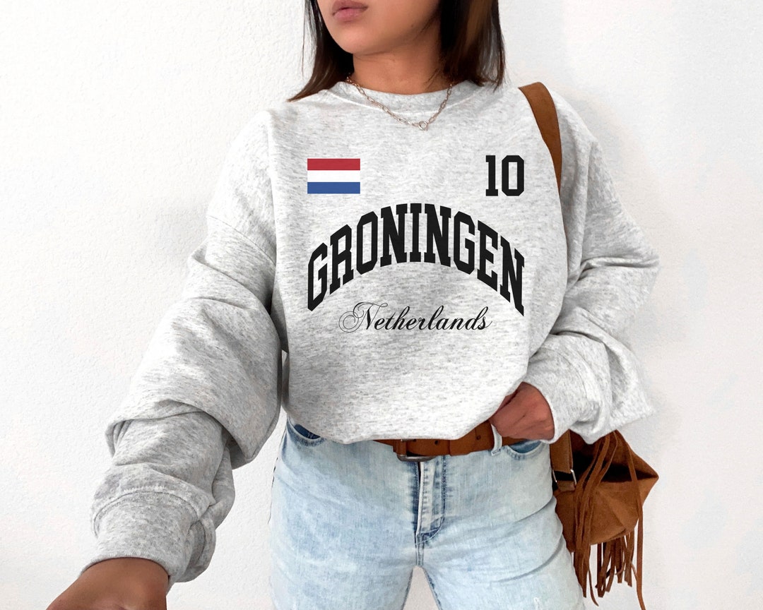 Groningen Crewneck Groningen Tshirt Groningen Vacation Gift Etsy
