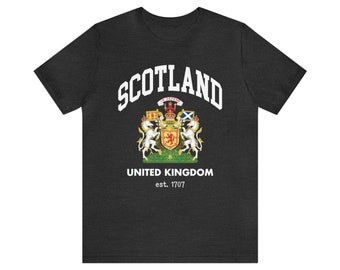Scotland Shirt, Scotland Tee, Scotland Soft and Comfortable T-shirt, Scotland home, Scotland fans, Edinburgh Shirt,Scotland gift, Scotland